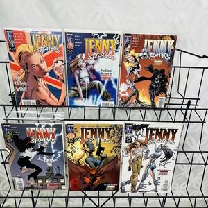 Jenny Sparks‎ Secret History of the Authority #1-5 & #1B set (Wildstorm, 2000)